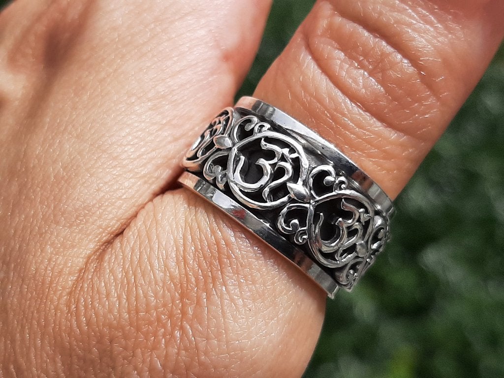 Vanoli 925 zilveren spin / draai ring spinner maat 20,5, Daiva1973@hotmail.com, Vanoli, 20 of groter, Amsterdam