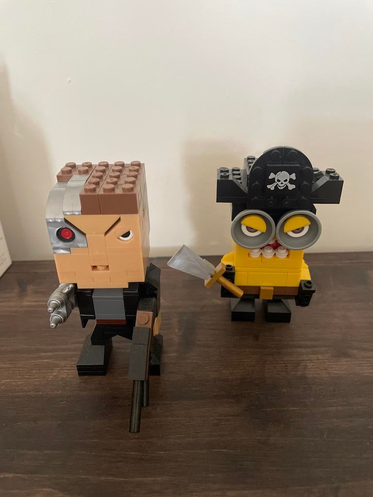 Mega Bloks Kubros: Terminator en Minion, Ophalen of Verzenden, Zo goed als nieuw, Duplo