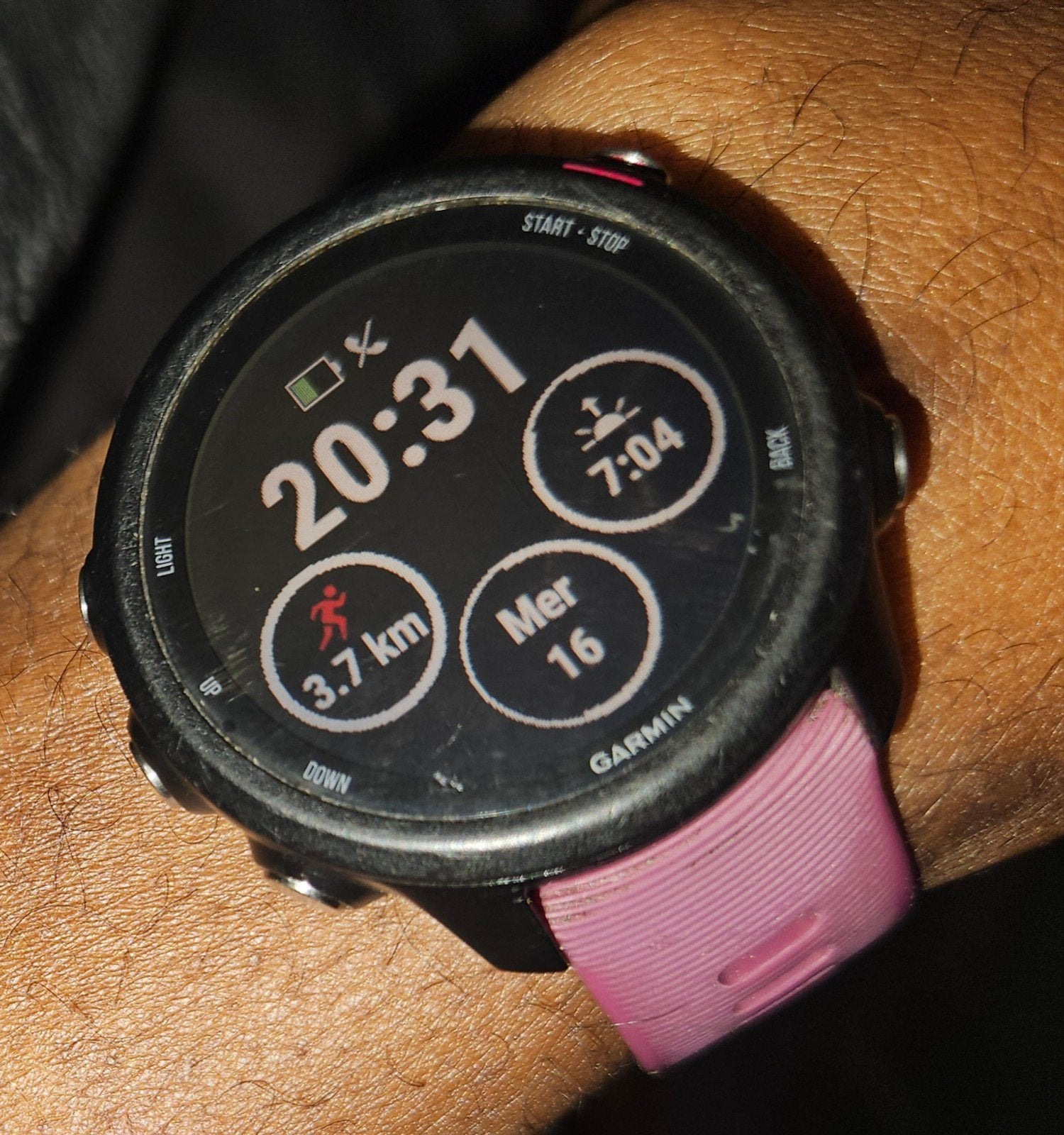 Garmin Forunner 245, Zwart, Ophalen of Verzenden, Waterdicht, GPS