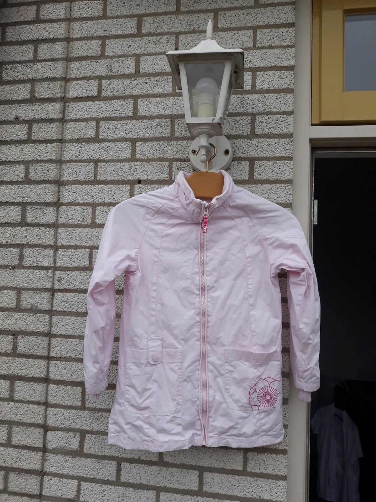 Zomerjas roze met rits maat 140.van oksel tot oksel is 42cm, Kinderen en Baby's, Ophalen of Verzenden, Nieuw, Meisje, Jas