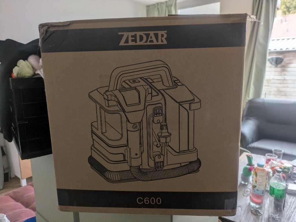 Zedar C600 vlekkenreiniger en tapijtreiniger., Ophalen, Overige merken, Geschikt voor huisdieren, Overige typen