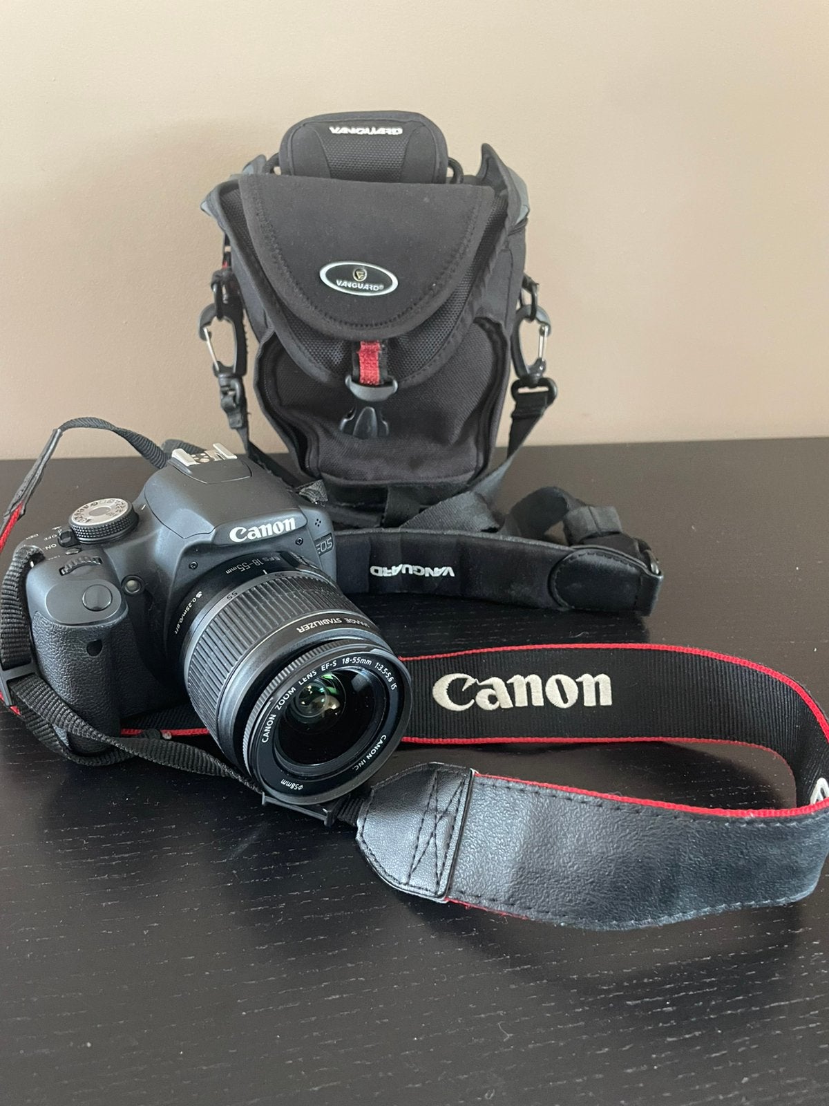 Canon EOS 500D Spiegelreflexcamera met 18-55mm lens en tas, Audio, Tv en Foto, Fotocamera's Digitaal, Ophalen, Spiegelreflex, Canon