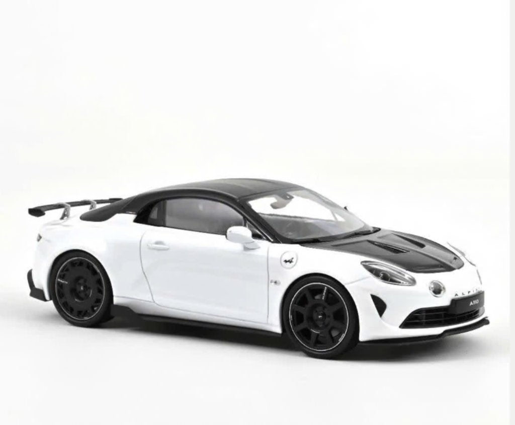 Alpine A110 R 2024 Wit schaal 1/18 NOREV REF. 185433