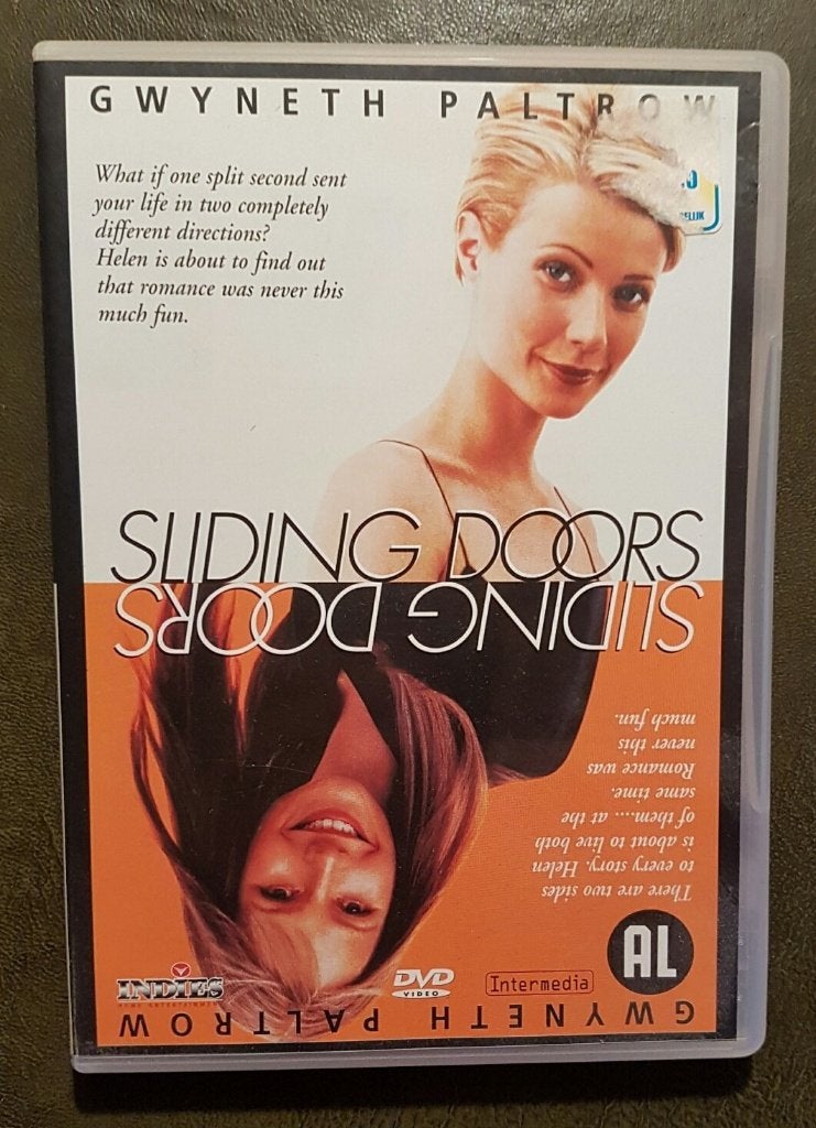 DVD Sliding doors, Alle leeftijden, Ophalen of Verzenden, Zo goed als nieuw, Romantische komedie