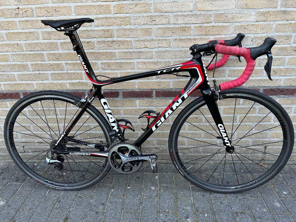 Giant TCR Advanced SL maat M/L (53.5) met Di2, Fietsen en Brommers, Fietsen | Racefietsen, Ophalen, 28 inch, Gebruikt, Carbon