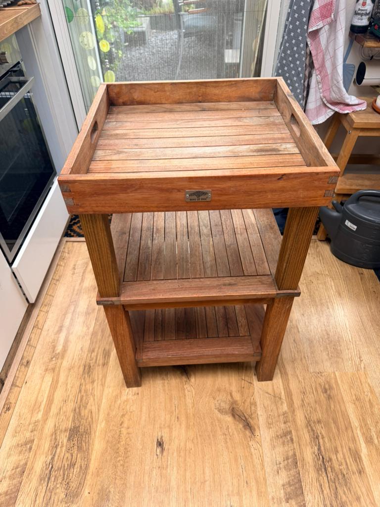 Bijzet tafel / keuken blok !, Ophalen, Zo goed als nieuw