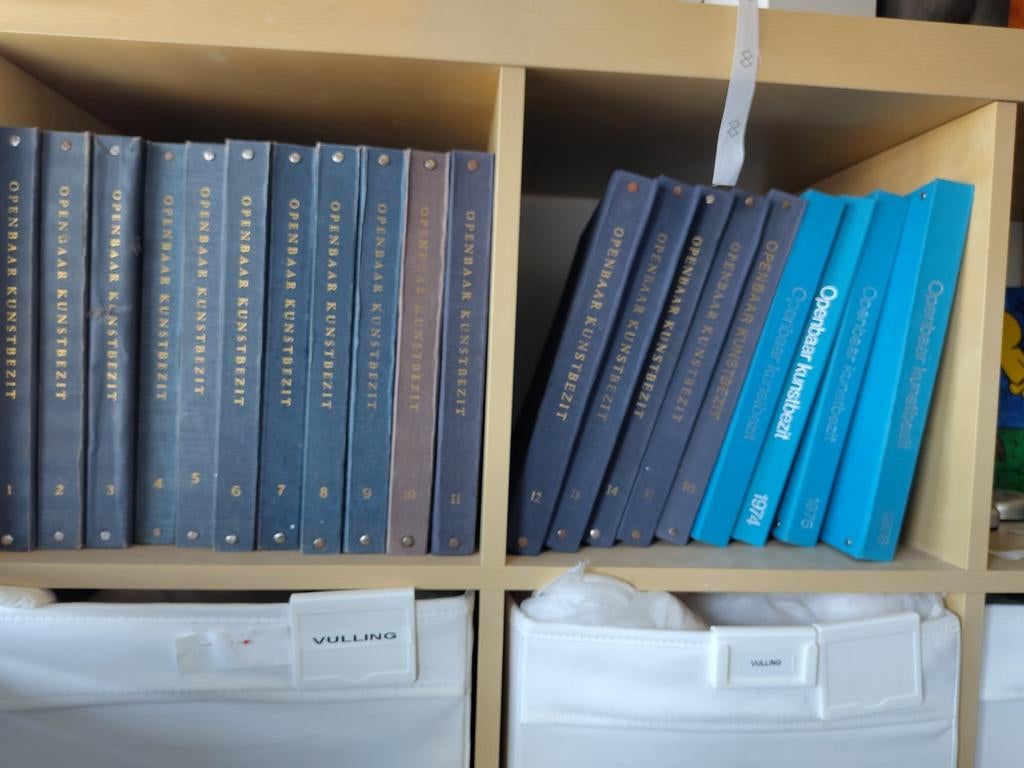 Jaargangen Openbaar Kunstbezit, Boeken, Diverse, Verzenden, Zo goed als nieuw, Schilder- en Tekenkunst