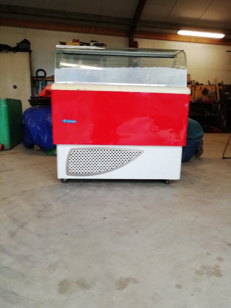 Te koop ijsvitrine., Ophalen, Gebruikt