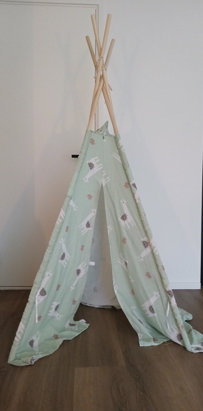 Leuke tipi tent voor kinderen met lama print, Kinderen en Baby's, Ophalen, Zo goed als nieuw
