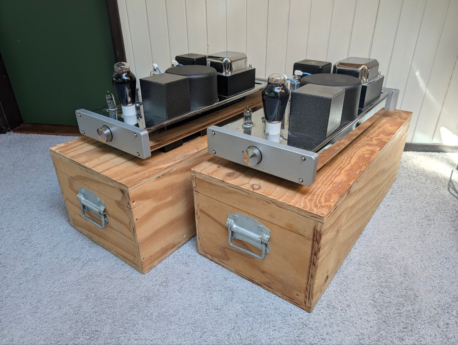James Audio 300B Buizen Monoblokken, Audio, Tv en Foto, Versterkers en Receivers, Ophalen, Zo goed als nieuw, 120 watt of meer