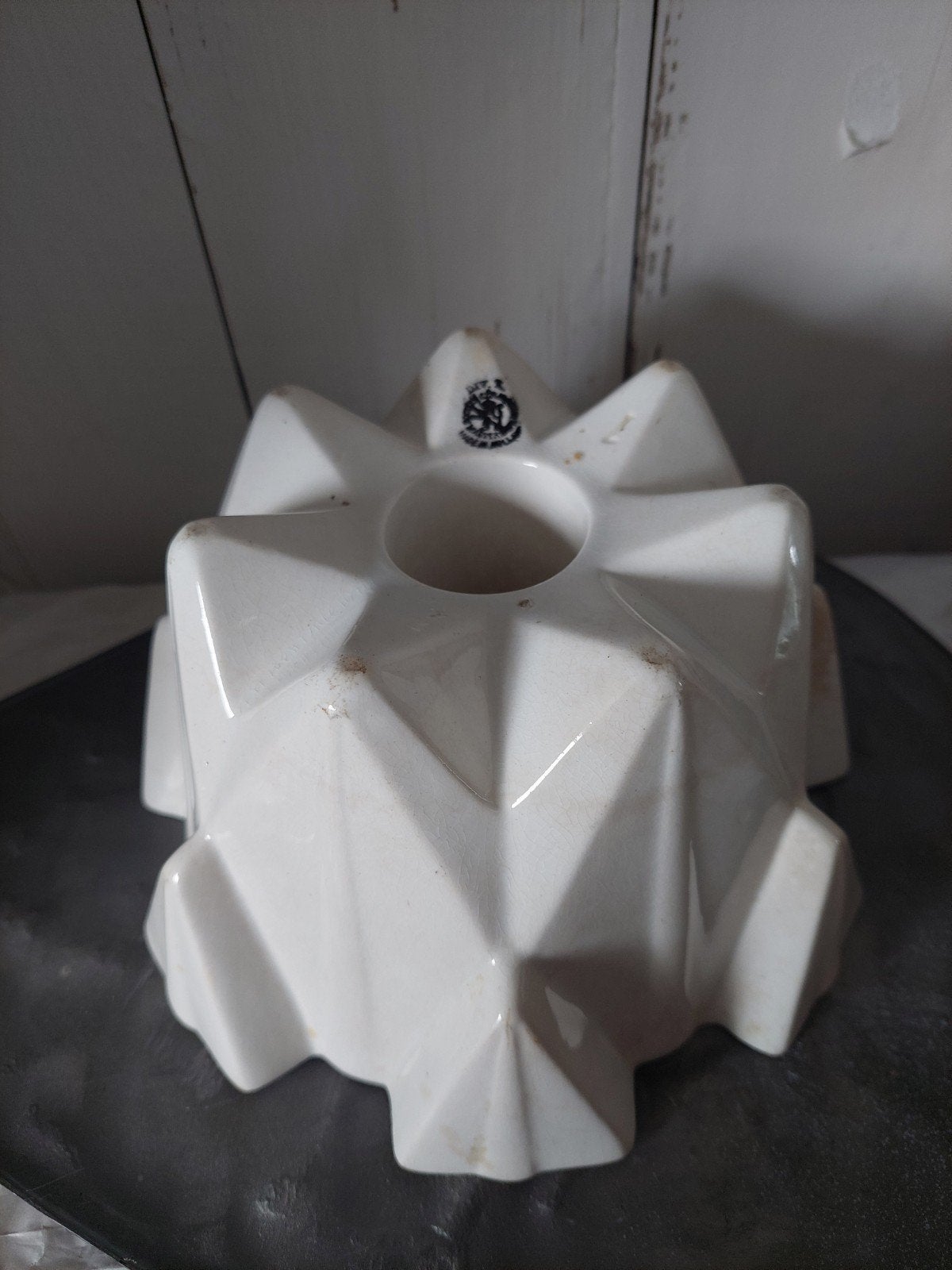 Vintage Art Deco Puddingvorm - model diamant, Ophalen of Verzenden