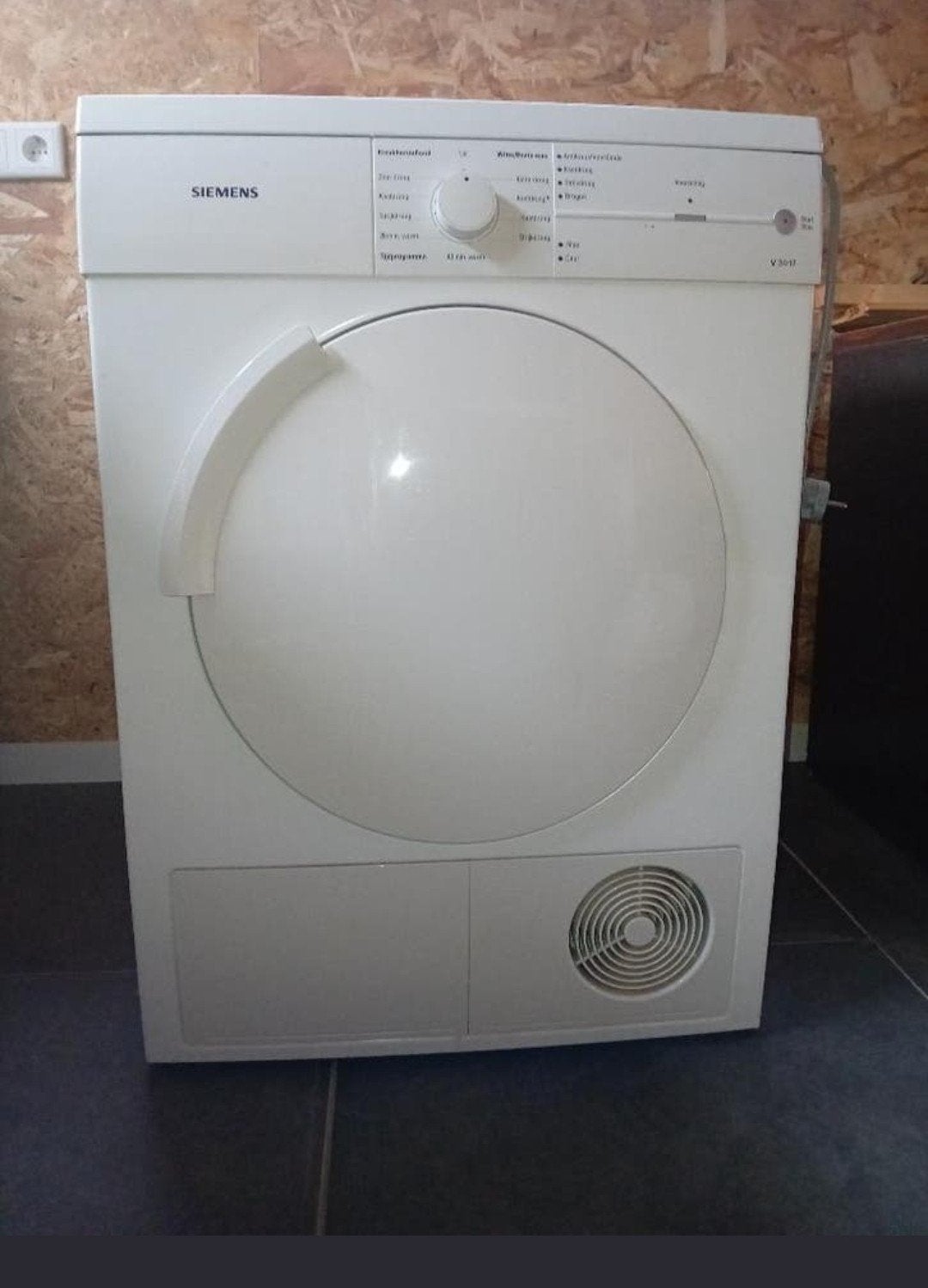 Wasdroger Siemens, Witgoed en Apparatuur, 6 tot 8 kg, Gebruikt, Luchtafvoer, Ophalen of Verzenden