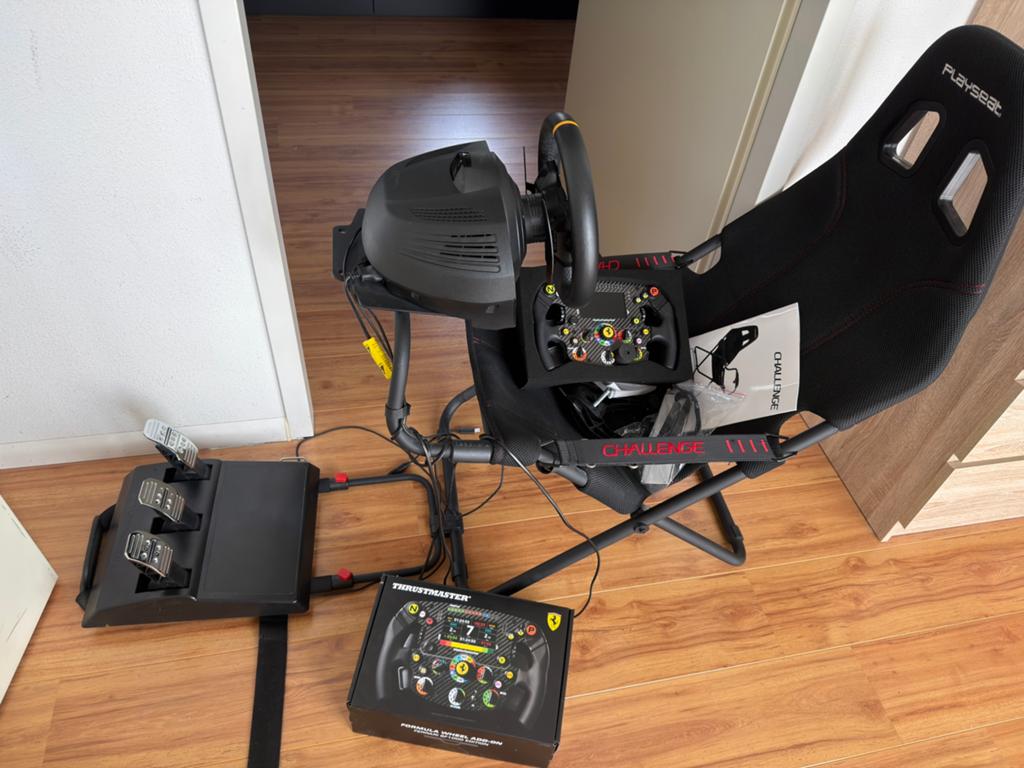 Thrustmaster TX Leather Edition, SF-1000, playseat challenge, Ophalen of Verzenden, Zo goed als nieuw, Stuurtje of Sportattribuut