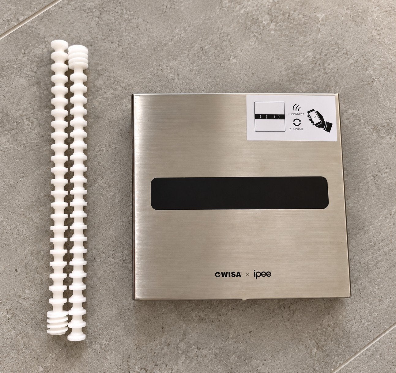 WISA IPEE XS EOS SV RVS bedieningspaneel 8050.455601 – Nieuw, Onbekend, zie verpakking voor details, Nieuw, Toilet, Ophalen of Verzenden