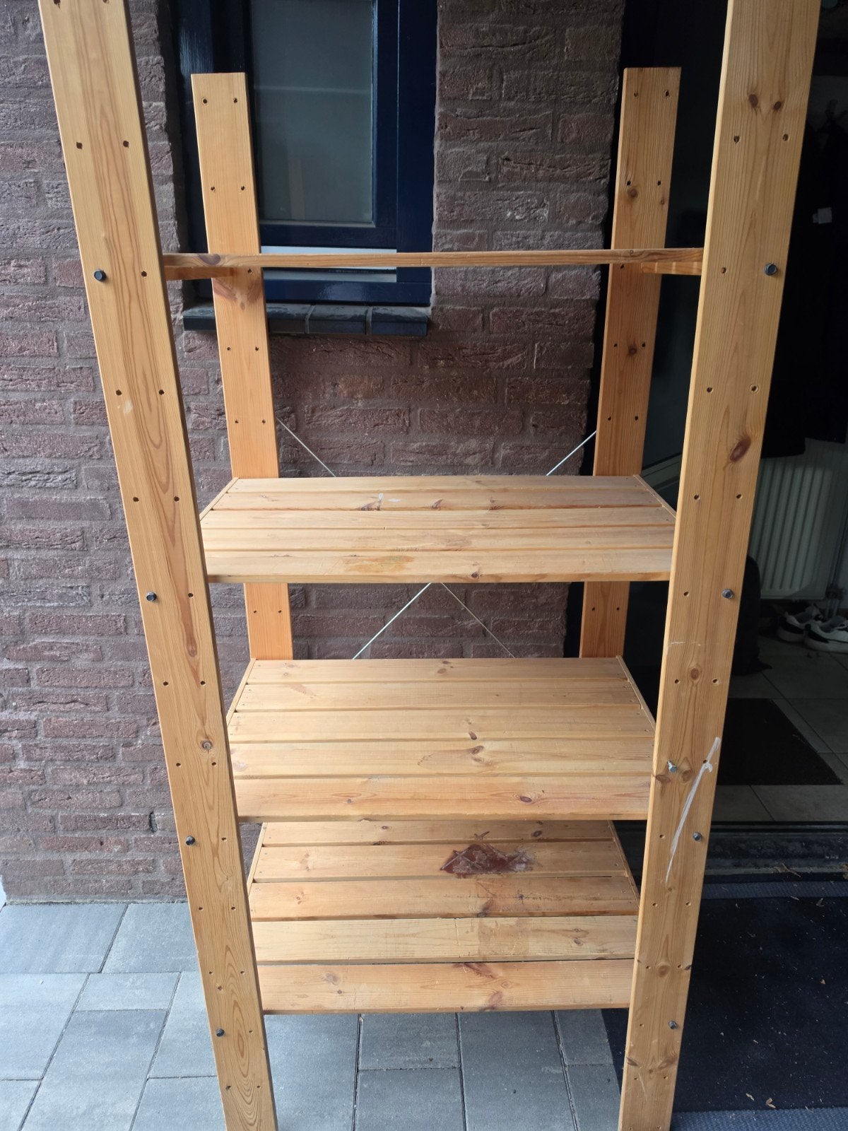Zgan Ikea Ivar Houten Stellingkast, Ophalen, Zo goed als nieuw