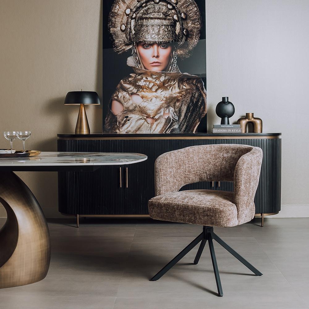 ACTIE Draaibare Eetkamerstoel Mura €219,- NU VOOR €199,- (5), Overige kleuren, Nieuw, Ophalen of Verzenden, Draaibare Eetkamerstoel Mura gratis bezorgd 4 kleuren