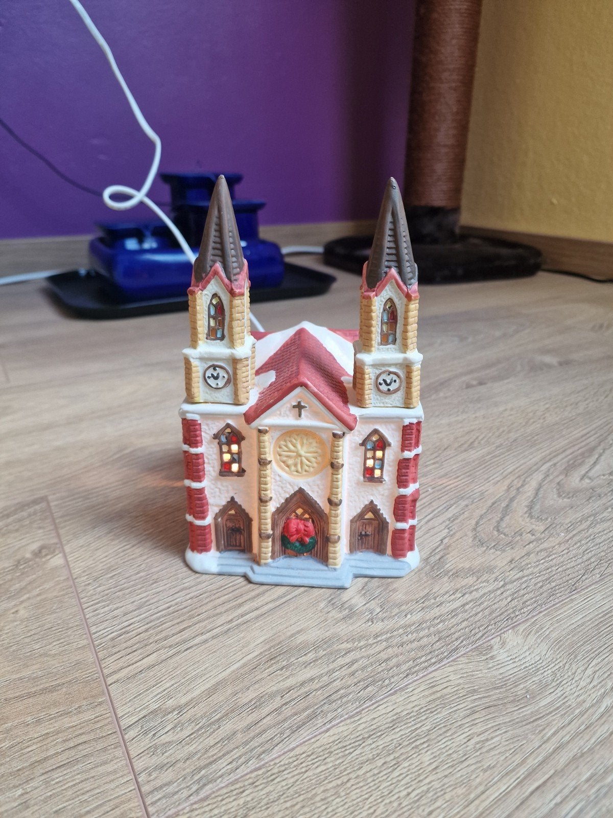 dickensville kersthuis kerk noma 1995, Ophalen of Verzenden, Gebruikt