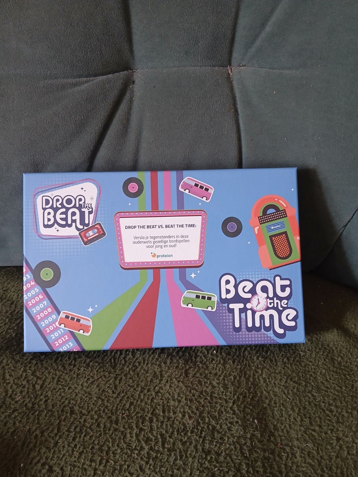 beat de  time bordspel, Ophalen