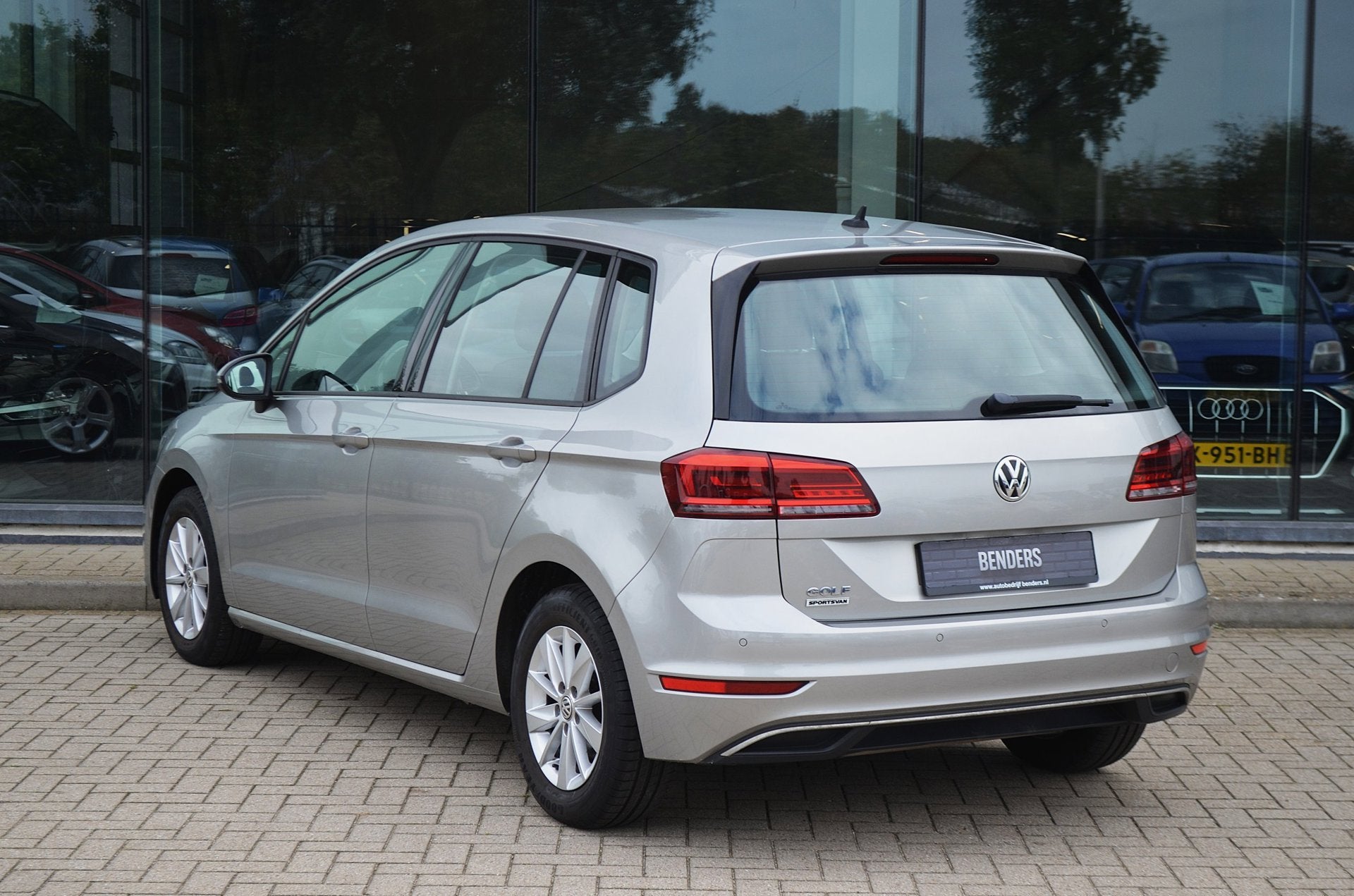 Volkswagen Golf Sportsvan 1.5 TSI ACT Comfortline | Airco |, Auto's, Zwart, 4 cilinders, Alcantara, Bedrijf