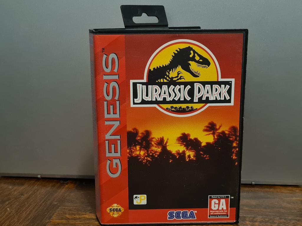 Jurassic Park Sega Genesis, Spelcomputers en Games, Games | Sega, Avontuur en Actie, 1 speler, Ophalen of Verzenden, Zo goed als nieuw