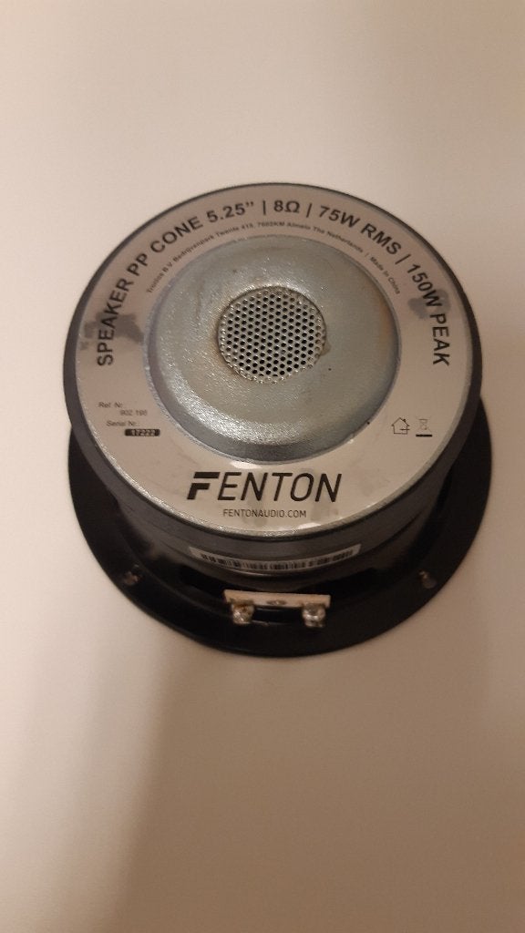 luidspreker Fenton 80 watt, Ophalen of Verzenden, Zo goed als nieuw, 60 tot 120 watt, Overige merken