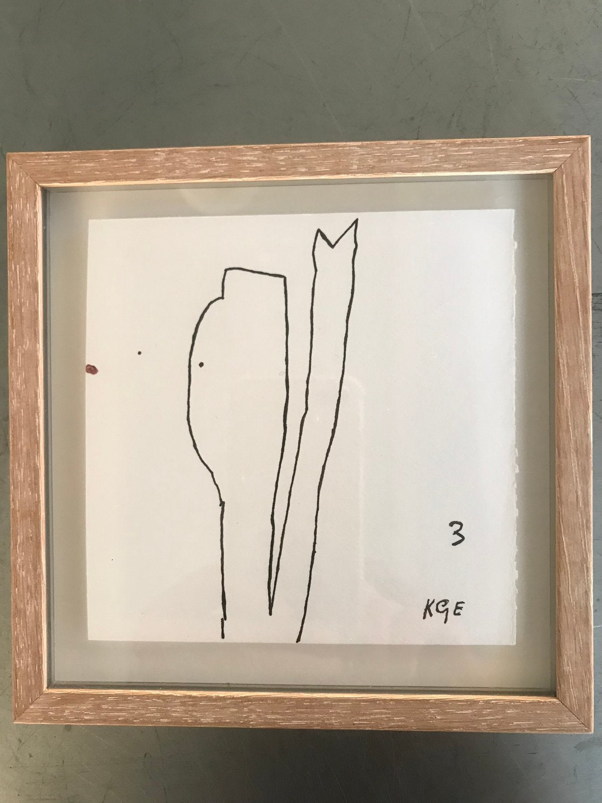 Klaas Gubbels, werktekening E 3, Ophalen