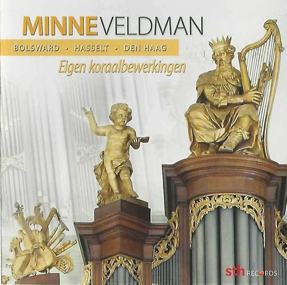 OrgelCD: Minne Veldman - Eigen koraalbewerkingen - Bolsward, Ophalen of Verzenden, Zo goed als nieuw, Instrumentaal, Orgel
