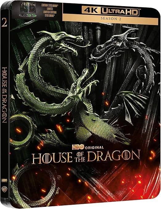 House Of The Dragon S 2 (Steelbook) 4K UHD Nieuw Geseald., Nederlands, Ophalen of Verzenden, Nieuw in verpakking, Serie
