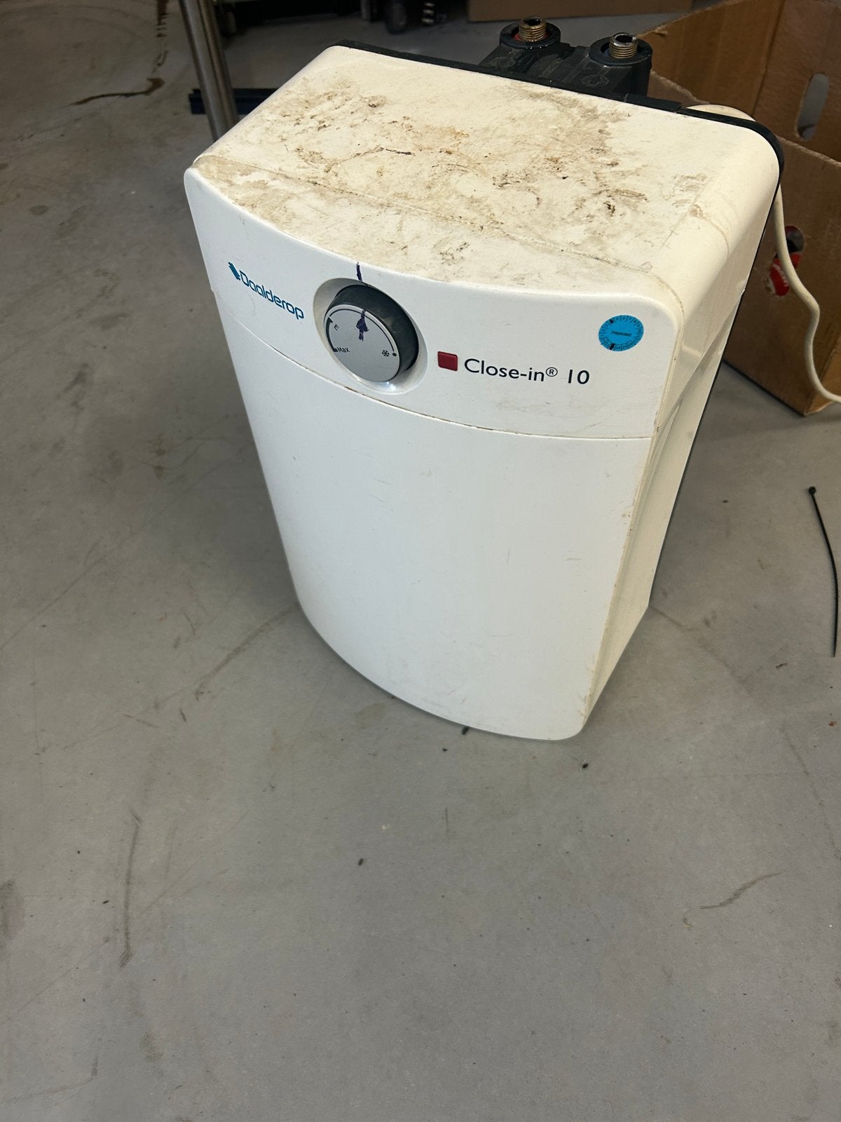Daalderop Close-in 10 liter boiler, Ophalen, Gebruikt