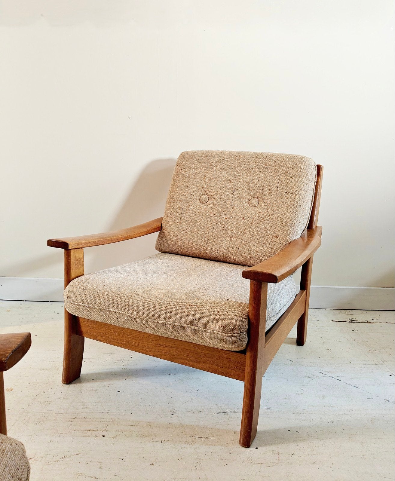 Vintage Scandinavische fauteuils x3, Huis en Inrichting, Ophalen, Gebruikt, Devintagerie, Hoofdstraat 70 Terborg