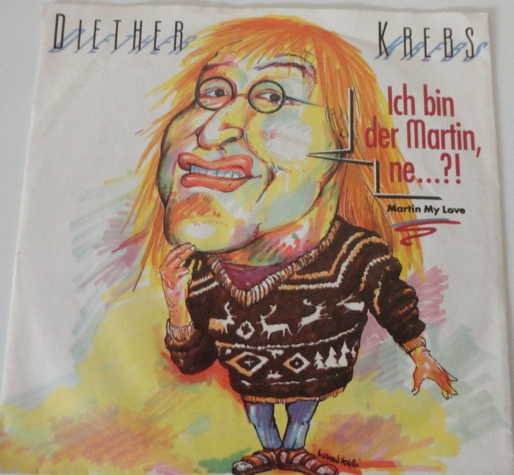 Dieter Krebs > Ich bin der Martin ne, Ophalen of Verzenden, Gebruikt, 7 inch, Overige genres