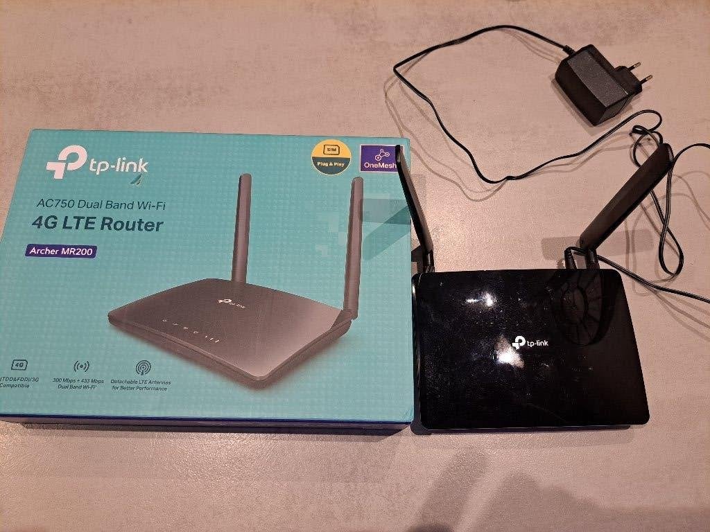 TP-Link 4G LTE Router Wifi, Computers en Software, Ophalen of Verzenden, Zo goed als nieuw, Router, TP-Link