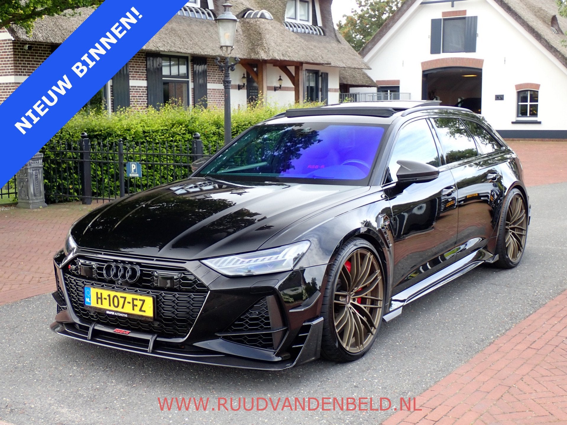 Audi RS6 RS6-R ABT QUATTRO 825PK AKRAPOVIC + EVENTURI PANODA, Automaat, Gebruikt, Vierwielaandrijving, 2050 kg