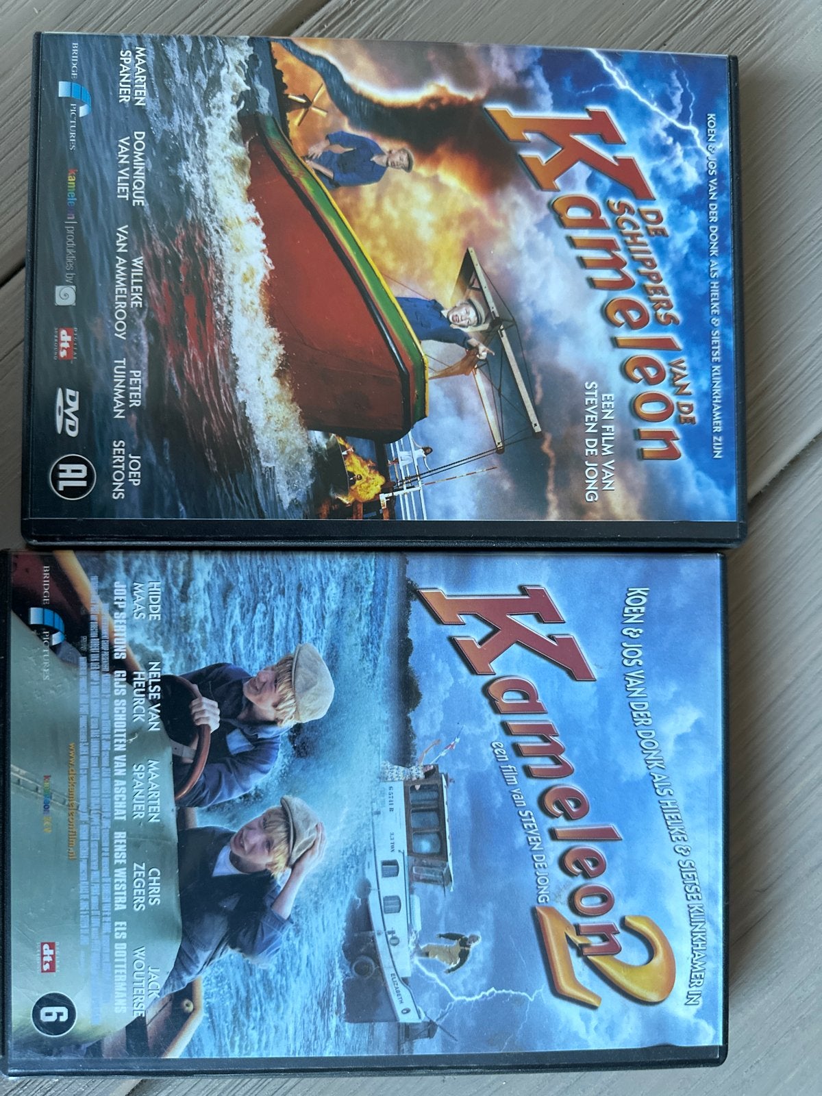 De Schippers van de Kameleon & Kameleon 2 DVD Boxset, Gebruikt, Nederlands, Overige genres, Vanaf 6 jaar