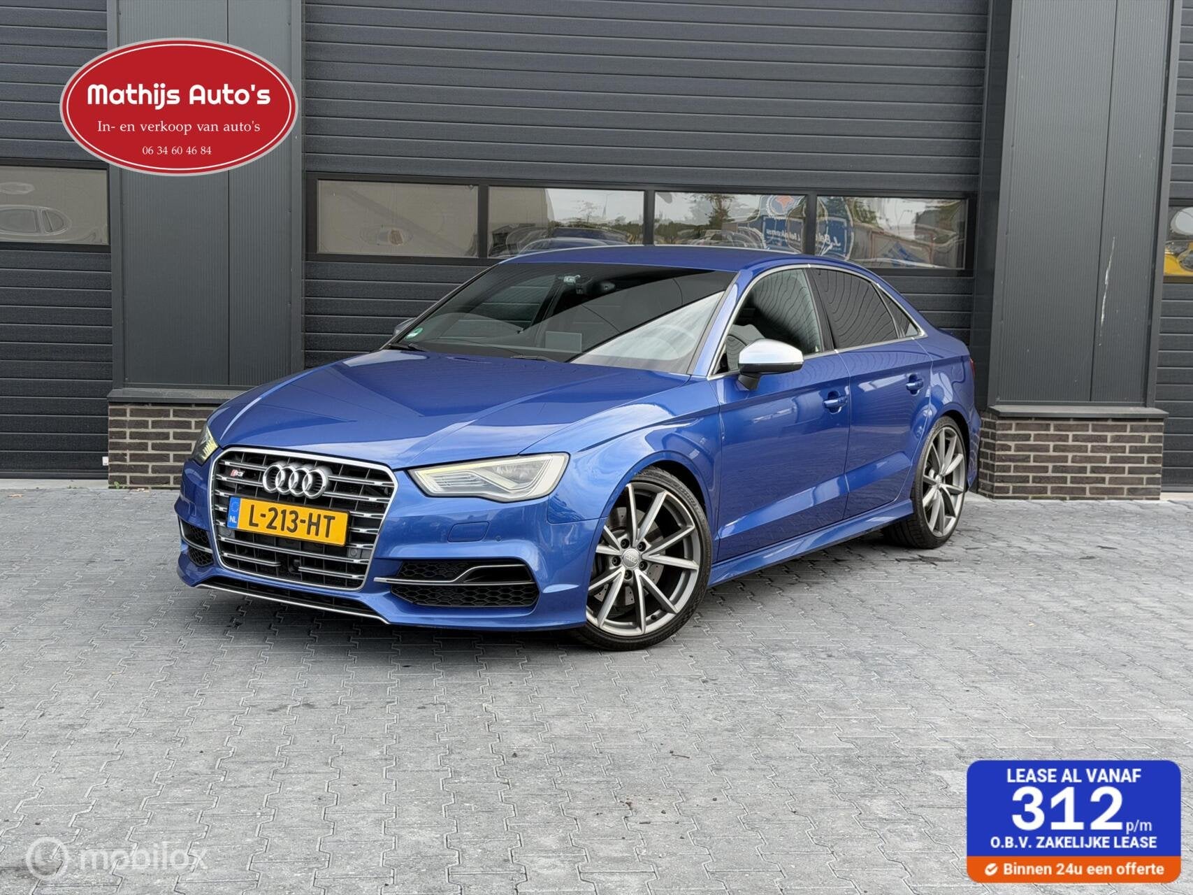Audi S3 2.0 TFSI S3 quattro B&O Schaalstoelen! Adaptieve Cru, Automaat, Euro 6, 4 cilinders, 1984 cc