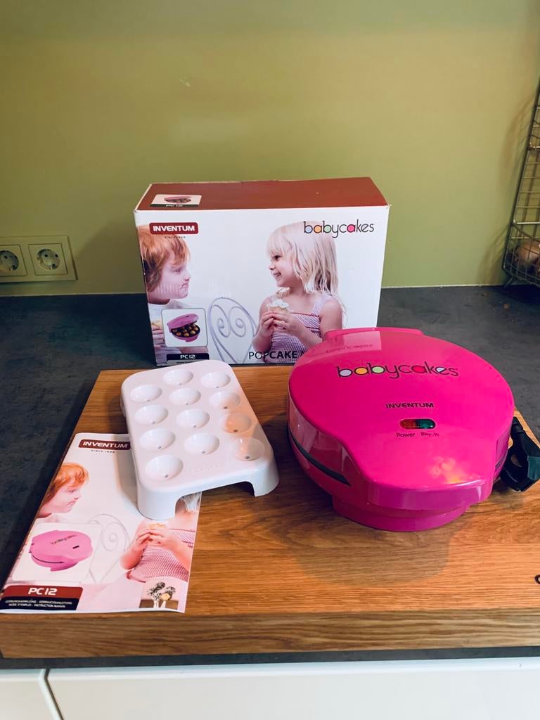 Zgan Inventum Babycakes cakepop maker, Ophalen of Verzenden, Zo goed als nieuw, Cupcakes, Bakvorm