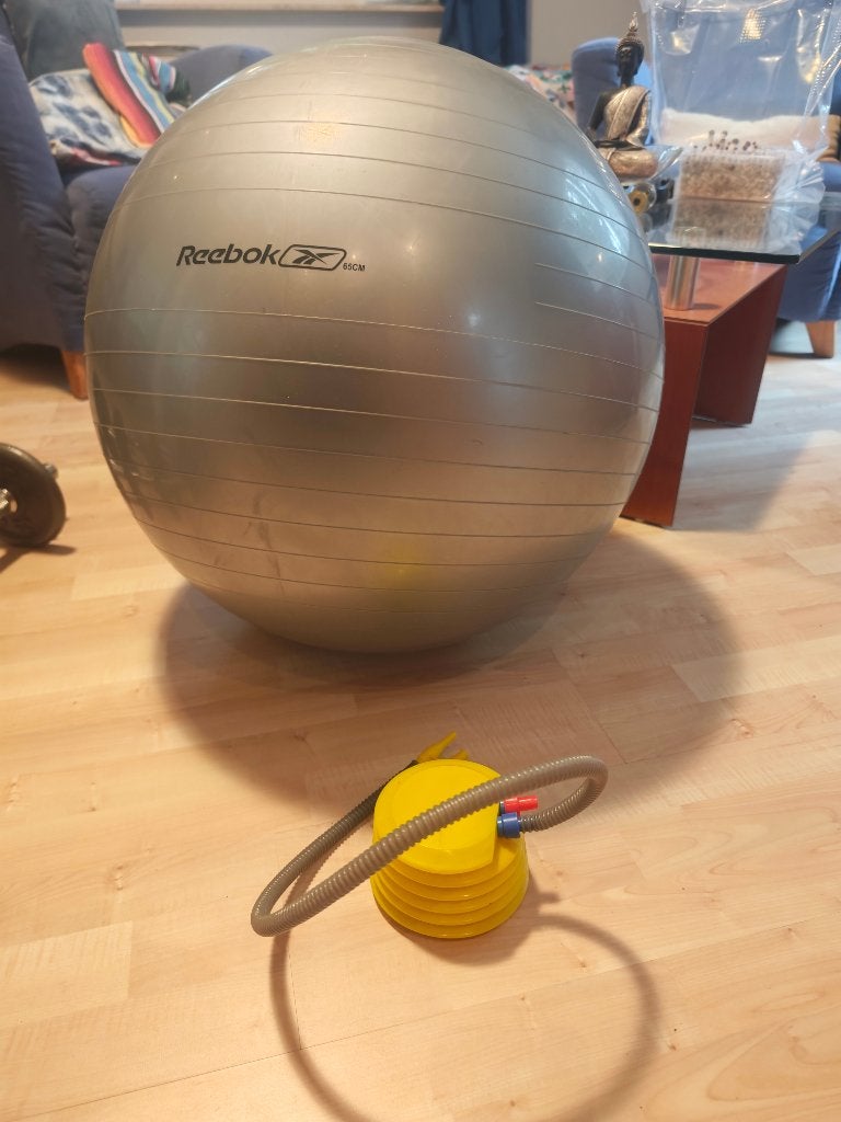 Gym bal, Ophalen of Verzenden, Zo goed als nieuw, Fitnessbal