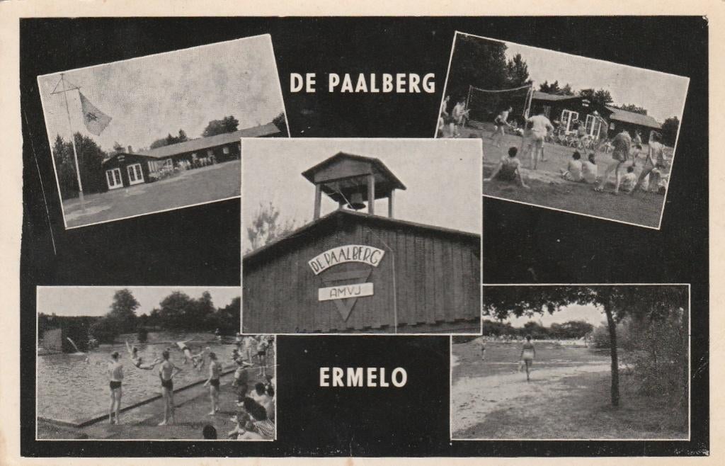 ERMELO De Paalberg AMVJ Kamp, Verzenden, 1960 tot 1980, Gelopen, Gelderland