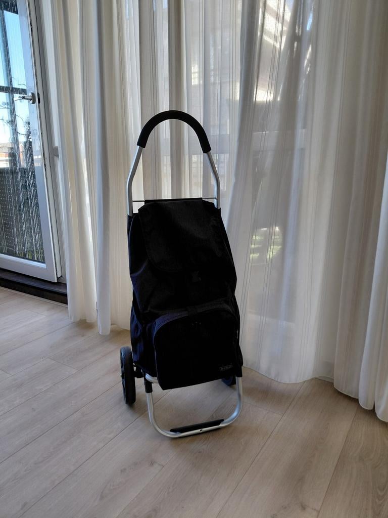 Boodschappentrolley, 30 cm of meer, Zwart, Minder dan 35 cm, Ophalen of Verzenden