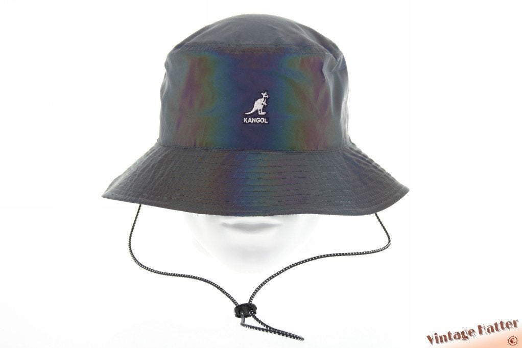 Kangol Iridescent Jungle Hat grijs olie meerkleurig XL 61-62, 60 cm (XL, 7½ inch) of meer, Hoed, Nieuw, Ophalen of Verzenden