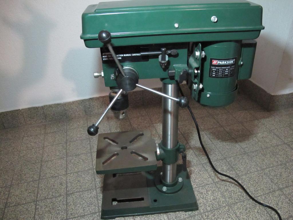 Kolomboormachine/Kolomboor 500Wt Parkside Perfecte staat, Ophalen, Zo goed als nieuw, 400 tot 600 watt, Kolomboormachine