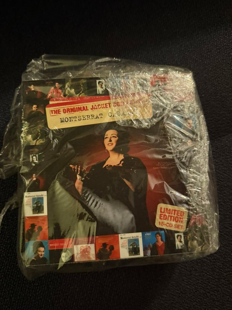 15 cd box montserrat caballe the original jacket collction, Cd's en Dvd's, Cd's | Klassiek, Ophalen of Verzenden, Zo goed als nieuw
