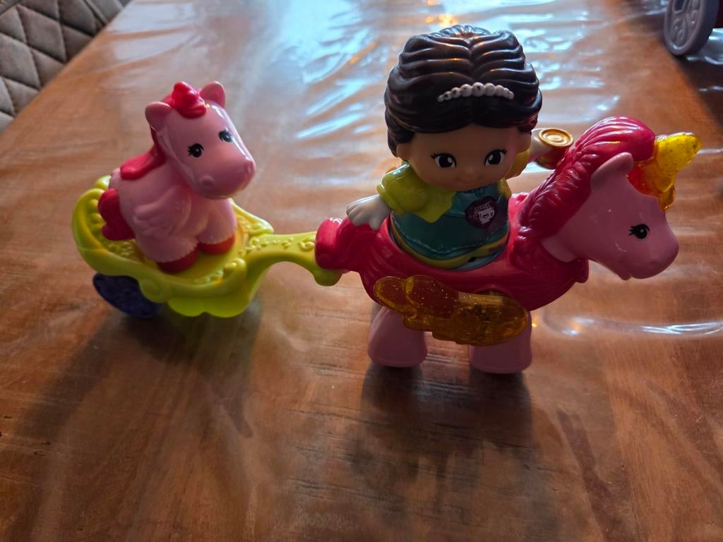 VTECH pony's met pop Tess, Kinderen en Baby's, Speelgoed | Vtech, Ophalen of Verzenden, Gebruikt