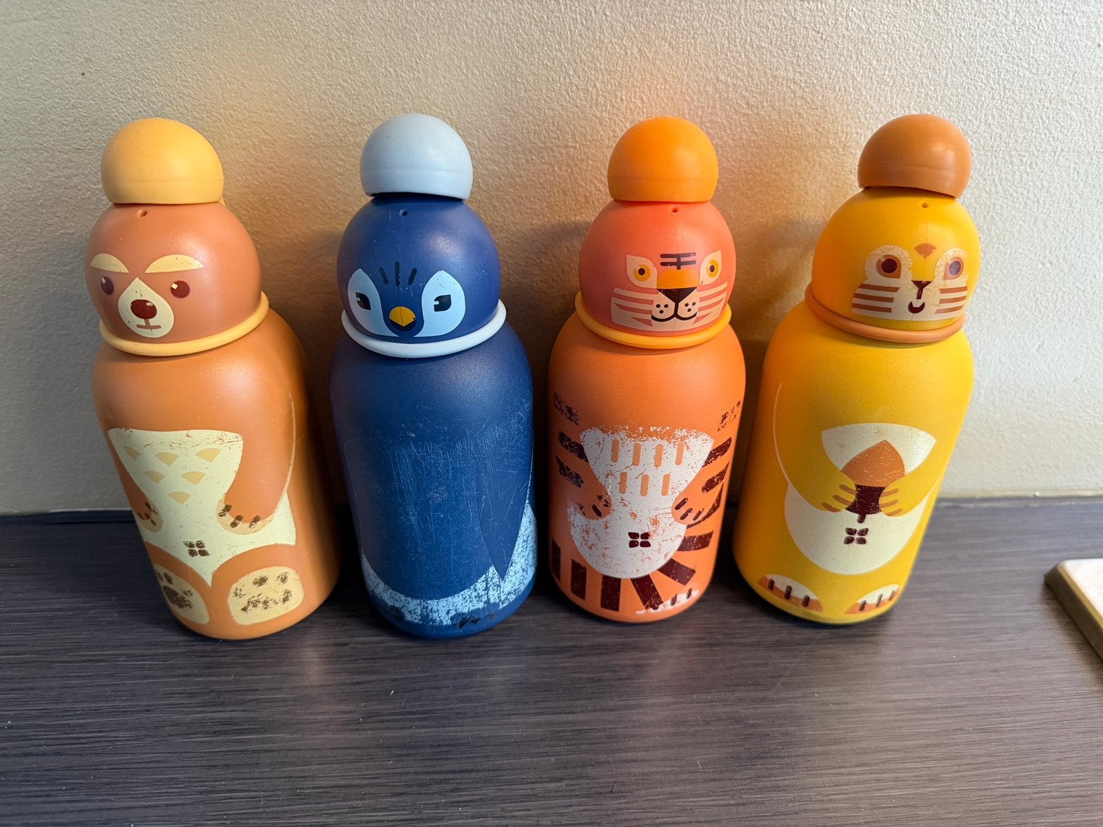 4x Waterdrop rvs drinkbekers, Ophalen of Verzenden, Zo goed als nieuw