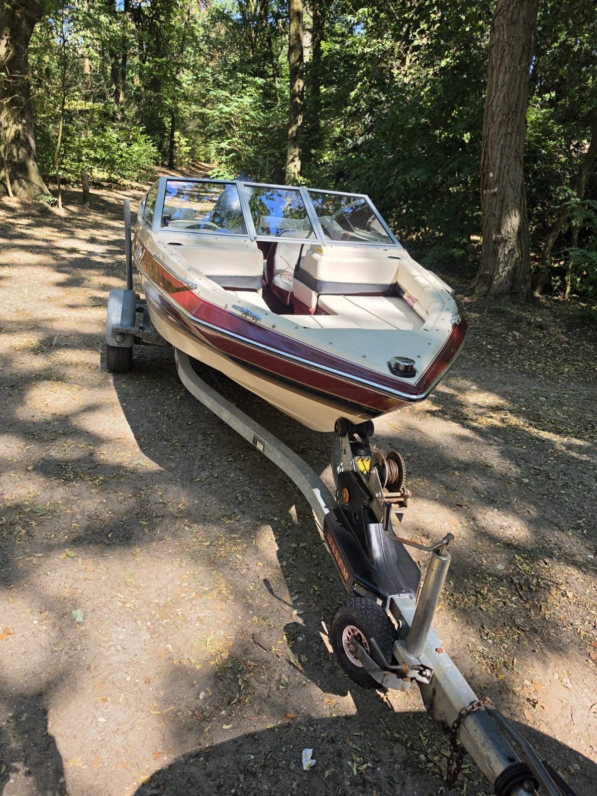 Maxum speedboot met open punt, Yamaha 70pk en trailer, Watersport en Boten, Ophalen, Overige merken, Gebruikt, 70 tot 120 pk