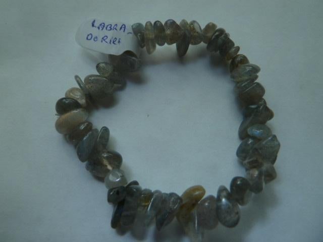 Armband Labradoriet, Ophalen of Verzenden, Nieuw, Overige kleuren, Elastiek