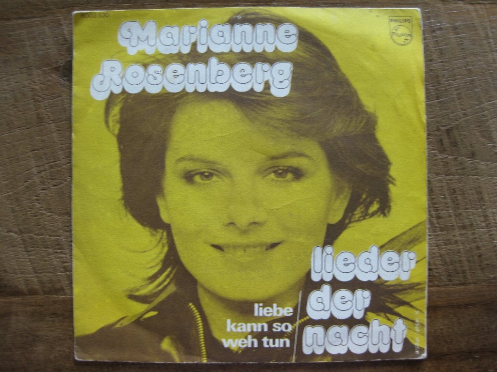 Vinyl single Marianne Rosenberg   "Lieder der nacht", Ophalen of Verzenden, Gebruikt, Pop