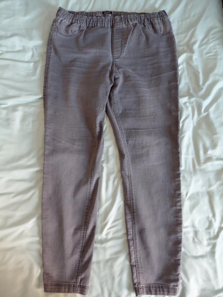 Zwarte dames tregging, Zwart, Overige jeansmaten, Ophalen of Verzenden, Zo goed als nieuw