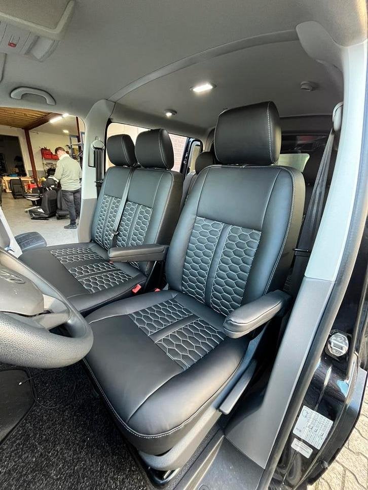 Vw t5 t6 bestuurdersstoel + bijrijders bank van nappa leer, Niet ingevuld, Niet ingevuld, Nieuw, Ophalen of Verzenden