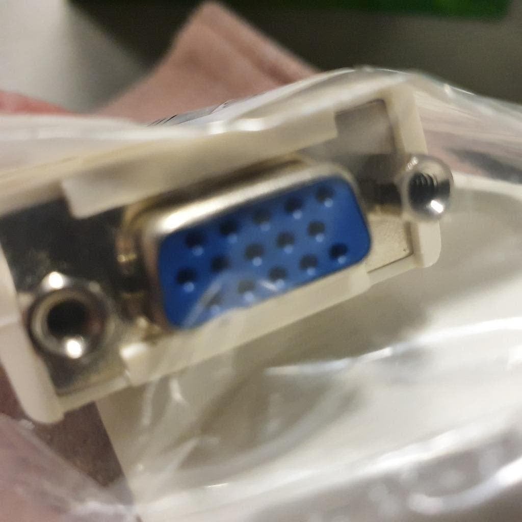20x VGA-DVI verloopstekker adapter nieuw DVI/VGA, Ophalen, Zo goed als nieuw